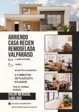 Se arrienda casa 3 dormitorios en Av Yerbas Buenas a 5 min de plaza Ecuador Valparaíso 