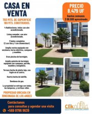 Casa en Venta en Centro de Rinconada. Rinconada, Los Andes