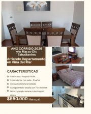 Departamento en Arriendo en Hospital Fricke Viña del Mar, Valparaiso