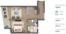 Departamento en Venta en  Santiago, Santiago