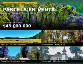 Parcela en Venta en  Puerto Montt, Llanquihue