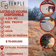 Loteo en Venta en VICUÑA Putaendo, San Felipe de Aconcagua