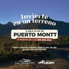 Parcela en Venta en  CORRENTOSO, Llanquihue