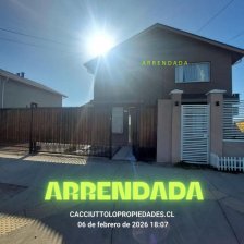 ARRENDADA CASA NUEVA EN VILLA SENDEROS DE LOS ANDES