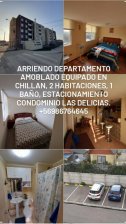 Foto Departamento en Arriendo en Barrio las delicias, Chillan, Ñuble - $ 750.000 - DEA134893 - BienesOnLine
