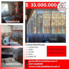 DEPARTAMENTO COSTA DEL SOL, RANCAGUA 