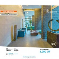 Departamento en Venta en  Santiago, Santiago