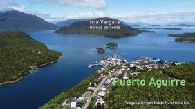 ISLA VERGARA: Inversión Estratégica frente a Puerto Aguirre, en la Patagonia sur de Chile
