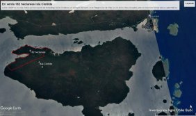 Isla de 182 hectareas en la Isla Clotilde, vendo, frente a la Isla Ascension-Melinka,  sur de Chile