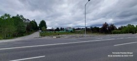 En venta terreno con casa de 4 has a orillas de la ruta 5 sur sector Trapen, comuna de Puerto Montt