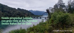 EN VENTA ESTRATEGICO: CLÚSTER 4.2 HA RÍO PETROHUÉ, POTENCIAL TERMAL Y HOTELERO, SUR DE CHILE