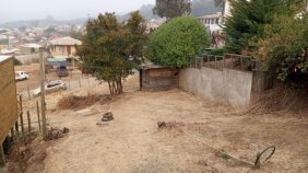 Lotes contiguos, muy cerca de la plaza de Pelluhue