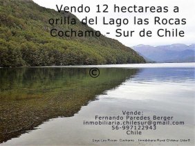 Terreno en Venta en Lago Las Rocas Cochamó, Llanquihue