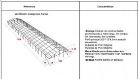 PB. Arrienda galpones bodegas modulares