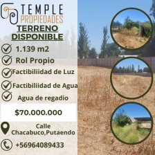Terreno en Venta en PUTAENDO Putaendo, San Felipe de Aconcagua