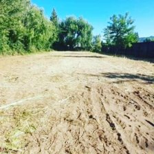 Vendo terreno 1.250m2, con electricidad y agua, en Santa Cruz 