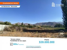Terreno en Venta en  Rinconada, Los Andes