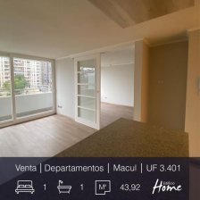 Foto Departamento en Venta en Macul, Santiago - UFs 3.401 - DEV143208 - BienesOnLine