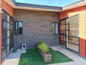Villa Alemana Vende Condominio con 3 Casas terminadas 3D estacionamiento